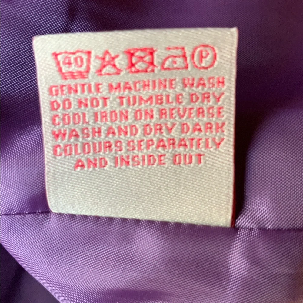 Boden Brown Purple Applique A-Line Cotton Skirt Lined Size 4 Boho Easy Breezy